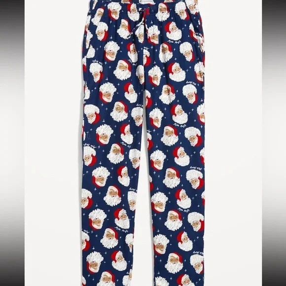 Old Navy Santa Print Pajama Pants Small – EUC - Picture 2 of 8